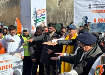 Mera Yuva Bharat Kargil organises 2nd Unity March ‘Sardar@150’
