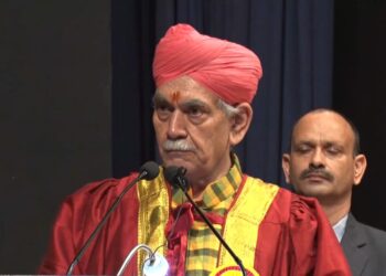 LG Manoj Sinha Calls for United Front Against Terror, Says Youth Dreaming Beyond Fear