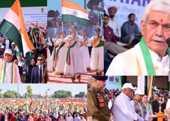 Lieutenant Governor Manoj Sinha Attends Valedictory function of the first phase of 150th year commemoration of ‘Vande Mataram
