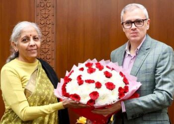 CM Omar Discusses J&K’s Developmental Priorities With Union Finance Minister Nirmala Sitharaman