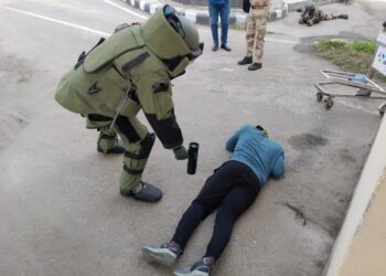 CISF Conducts Multi-Agency Mock Drill to Test Emergency Preparedness at Jammu Airport.