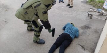 CISF Conducts Multi-Agency Mock Drill to Test Emergency Preparedness at Jammu Airport.