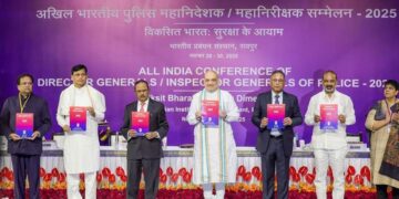 Amit Shah Opens 60th DGsP/IGsP Conference, Says India to Be ‘Completely Free of Naxalism’ Before Next Meet