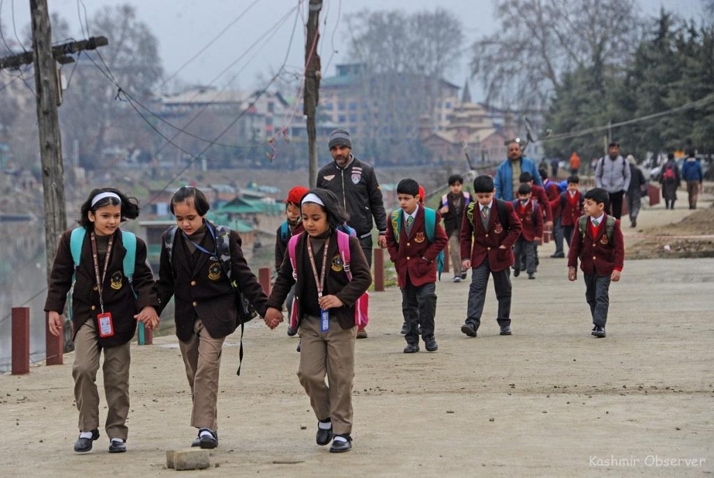 J&K Schools Announce Winter Break: Pre-Primary Classes to Begin Holidays From Tomorrow