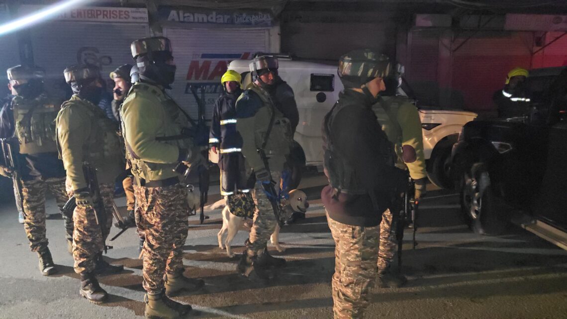 Security Forces Recover Arms And Ammunition including A SLR During Search Operation In Doda