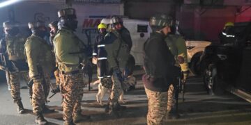 Security Forces Recover Arms And Ammunition including A SLR During Search Operation In Doda