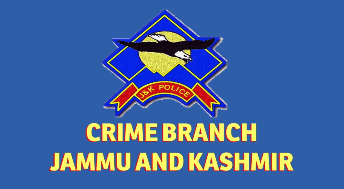Crime Branch Kashmir Files Chargesheet in High-Value Land Scam; ₹25 Lakh Fraud Exposed