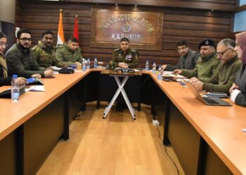 IGP Kashmir Reviews Under-Trial Case Progress, Calls for Stronger Investigations and Enhanced Security Measures