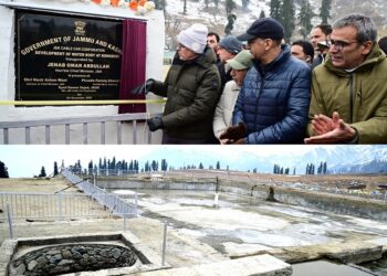 CM Omar Abdullah dedicates Asia’s longest ski drag lift; inaugurates, lays foundation of ₹17 crore tourism projects at Gulmarg