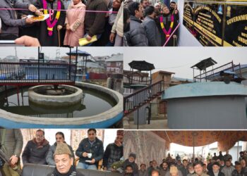 Speaker LA inaugurates Water Supply Schemes worth ₹20 cr in Zaloosa Charar-e-Sharief