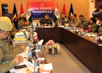 IGP Kashmir V.K Birdi Calls for Proactive Crime Control, Strict Action Against Drug Traffickers