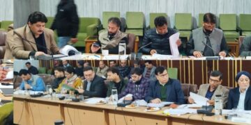Sajad Lone chairs meeting of Committee on Government Assurances, discusses assurances of PDDCommittee drops all govt assurances pertaining to PDD