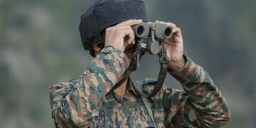 Encounter breaks out in Kathua. Security forces exchange fire with terrorists.