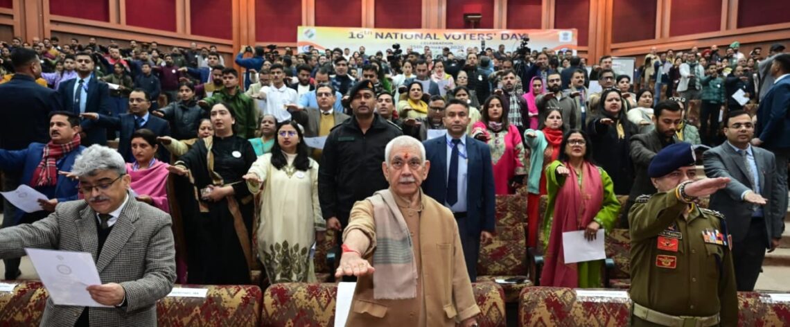 Lieutenant Governor graces national voters’ day celebrations