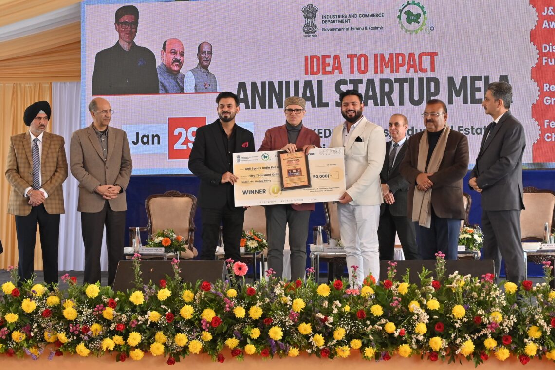 GR8 Sports India Named ‘Top Startup of the Year’ at J&K Startup Mela