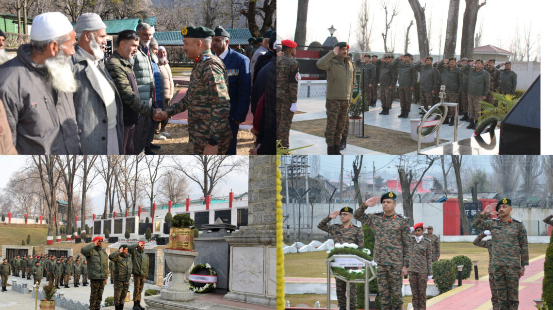 Indian Army Day celebrated in Kashmir