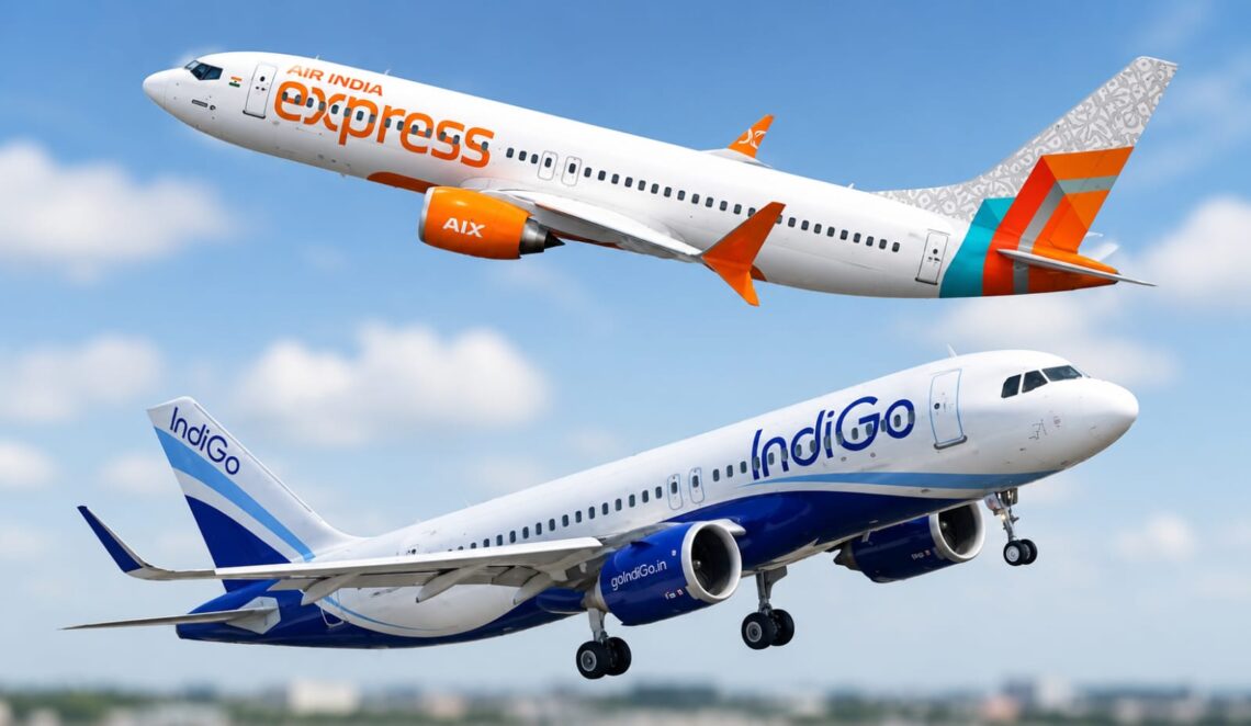 Air India, IndiGo Likely to Cut Flight Operations for 3 Months Amid Rising Fuel Costs.
