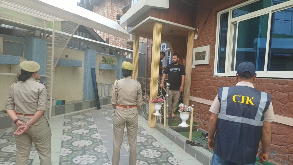 CIK Conducts Raids at 8 Locations Across J&K in Anti-Terror Investigation.