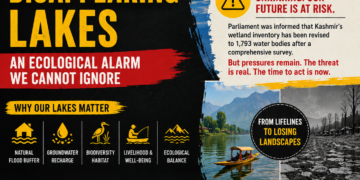 Editorial: The Disappearing Lakes of Kashmir: An Ecological Alarm That Cannot Be Ignored