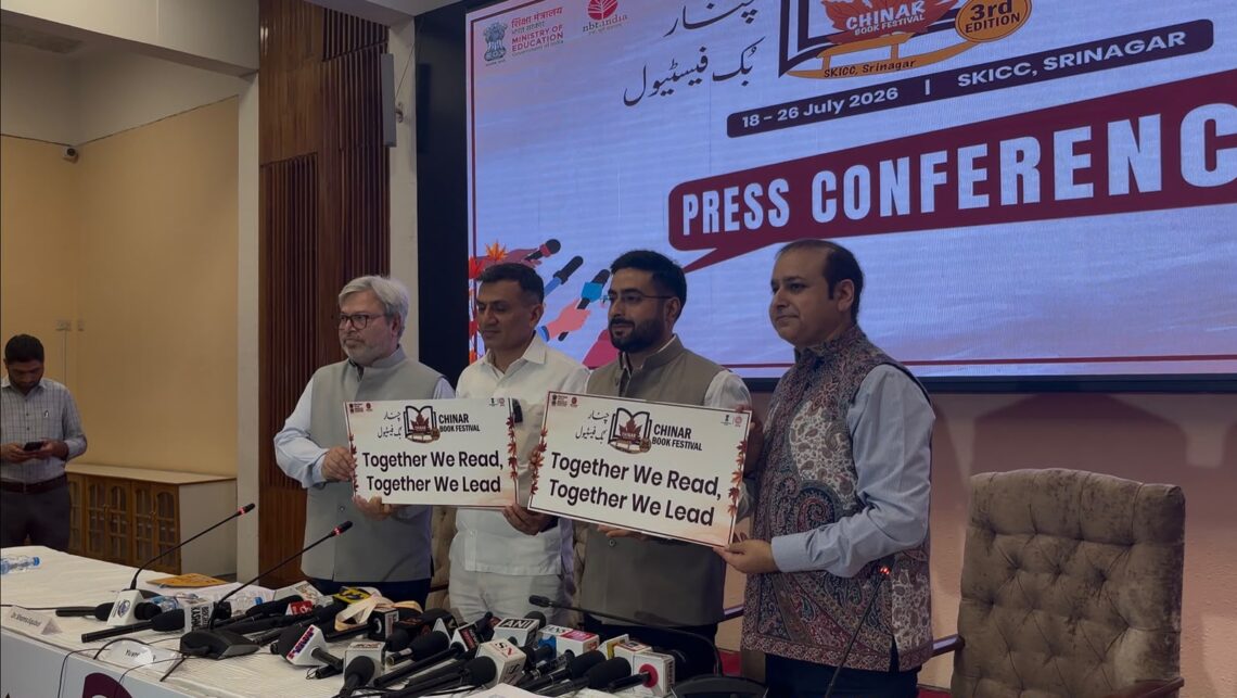 Third Edition of Chinar Book Festival to Be Held in Srinagar from July 18-26
