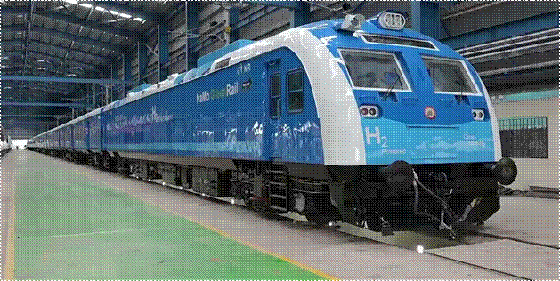 India’s First Hydrogen Fuel Cell Train Set to Redefine Sustainable Rail Mobility with Capacity of Around 2,600 Passengers