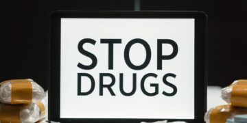 a tablet beside drugs